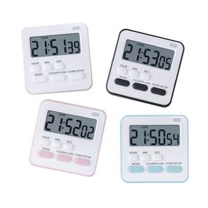 라온 LED 플래쉬 무음 주방 타이머 자석 쿠킹 스톱워치 요리 제과 제빵 베이킹 시계 공부 알람 타이머