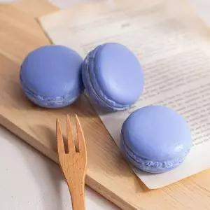 데코봉봉 마카롱 모형 3P(블루베리)