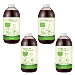 자연EM 1000ml 4개 발효액 활성액 배양액 냄새제거