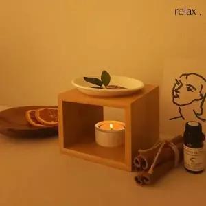 알럽하우스 아로마 오일 버너 워머 불멍 선물세트