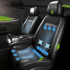자동차 차량용 여름 통풍 쿨시트 커버 바람 방석 16팬 12V 24V