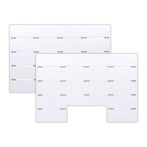 [1+1] PS 펄화이트 욕실발판 홈자+민자 베란다 현관 화장실 깔판 발매트