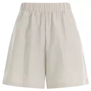 젤로바스락 여성 밴딩 숏팬츠 여름 운동 산책 반바지 PIC-WPT-12032-회베이지