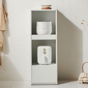 에셀르 400 1단 틈새 밥솥장 에어프라이어 밥솥 선반 밥통 수납장 미니 렌지대 오븐장