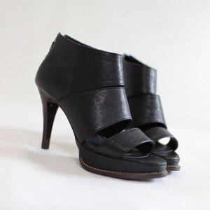 [지젤슈즈]이중3스트랩 오픈부티힐/[1303-1]