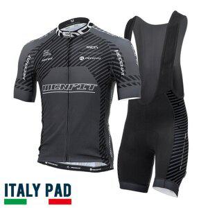 MCN 라이딩 자전거 반팔져지+빕숏 의류 옷 복장 세트 카투스