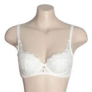 [갤러리아] [바바라] 화이트 플라워 자수 웨딩 브라 (ABR4803)