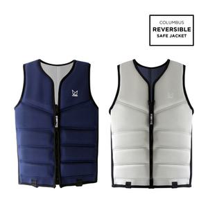 콜럼버스 NEW SLIM 네오프렌 물놀이 구명조끼 부력보조복 라이프자켓 양면사용