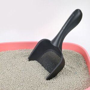 고양이모래삽 고양이 촘촘 모래삽 블랙 1P 반려묘 화장실 똥삽