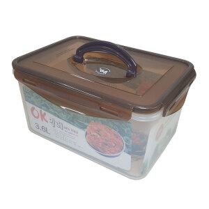 OK밀폐용기 3.6L -반찬통 밀폐통 보관용기