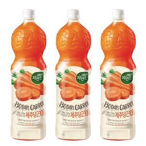 웅진 자연은 당근 1.5L X 4개