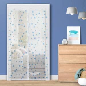 [제이큐]원형자석방충망 현관 모기장 현관문 방문방충망 100x210cm