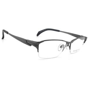 마사키마츠시마 일제 명품 티타늄 빅사이즈 반무테 안경 MF-1277 그레이 일본 정품