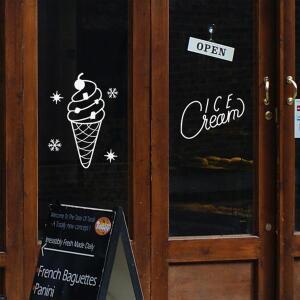 [제이큐]그래픽스티커 cj868-달달한아이스크림