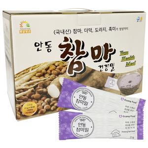 오양식품 안동 참마 건강밀 스틱 90포 선식
