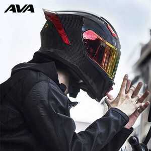 카본헬멧 풀페이스 오토바이 헬멧 고강도 탄소 섬유