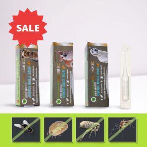 강아지 외부해충방지 반려견 이 벼룩 기생충 예방 진드기약