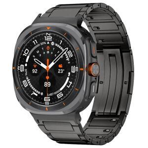 갤럭시 워치 7 울트라 호환 패브릭 밴드 스트랩 럭셔리 티타늄 시계줄 삼성 퀵릴리즈 노갭 메탈 팔찌