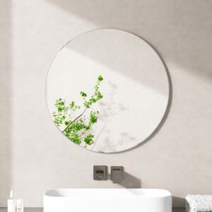 택1 정사각/원형 깨지지않는 부착형 안전한 아크릴 거울 벽면 접착 벽거울 인테리어