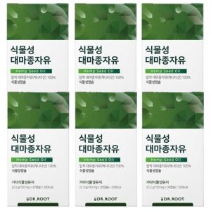 닥터루트 식물성 대마종자유 30캡슐 x 6박스