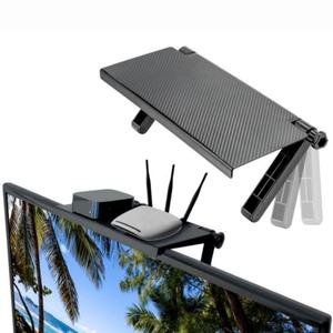 손쉬운 모니터위선반 모니터받침 티비위선반 33x13cm