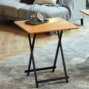 [까사마루] 오드리 접이식 테이블 600단품