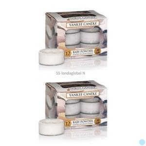 양키캔들 티라이트 향초 베이비파우더 추천 X2세트