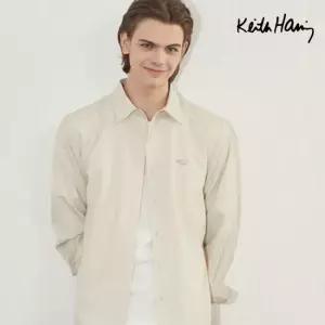 [3만원인하 ] 키스해링 24FW 플란넬 약기모 셔츠 3종 남성