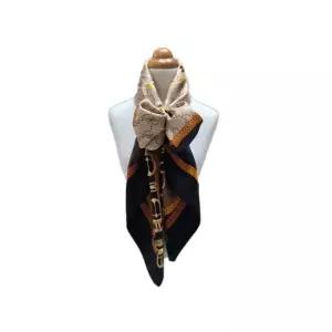 [롯데백화점]닥스 정사각 미니 실크 스카프 FKO011O