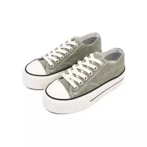 [하프클럽/]예쁜파스텔컬러 4종택1 여성 통굽스니커즈 키높이 운동화 여자