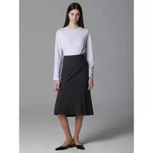 [하프클럽/]머메이드 플레어 스커트 (택가격178000원)