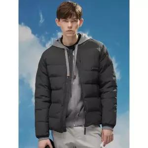 [하프클럽/]남성 헝가리 허그    머플러 세트(다크그레이)