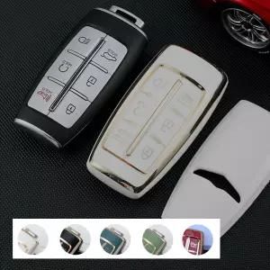 현대 제네시스 6버튼 8버튼 스마트 TPU 젤리 커버 키케이스 키링 호환 용품