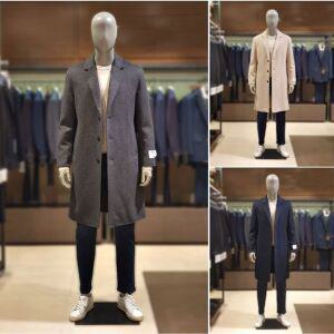 [갤러리아] 킨록 세미오버핏 핸드메이드 코트 3종 택1 CGO5153