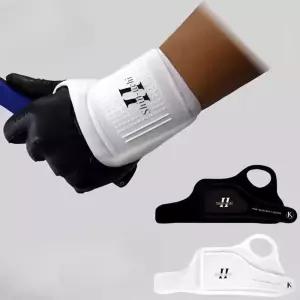 골프 스윙 교정기 스쿠핑 손목 팔고정 장갑 연습기 고정 2. 블랙