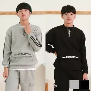 주니어클라쓰 액티아노락기모티셔츠 주니어의류 초등학생옷 맨투맨 주니어티 남아 여아