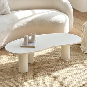 아씨방가구 비정형 원형다리 티 소파 거실 테이블