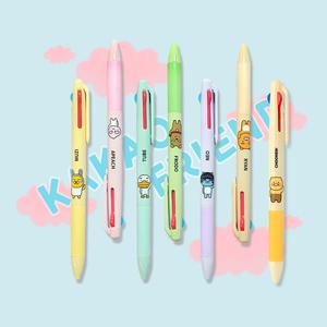 무료 각인볼펜 카카오프렌즈 3색볼펜 입학선물 단체 이니셜 학원 홍보물