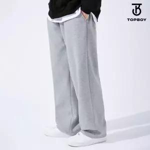 [하프클럽/탑보이]기모 위너 롱 와이드 밴딩팬츠 (LC119)