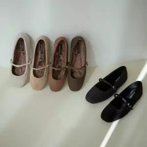 [소보제화]몰리 메리제인 털안감 플랫슈즈 1cm