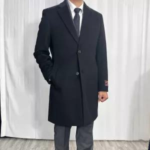 [바쏘옴므]FW 울90% 캐시미어10% 싱글코트 블랙 WSY4CA01-2