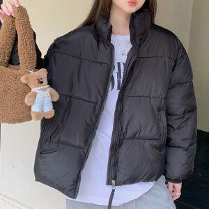 스타일아유 여성용 캐주얼 하이넥 숏 패딩 트렌디한 겨울 필수 아이템 PD0227