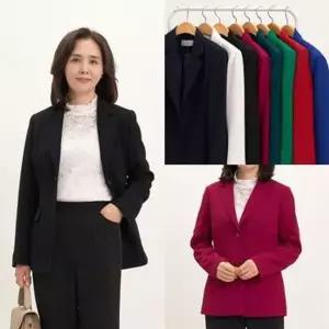 [NS홈쇼핑]엄마옷 마미소 기본 정장 자켓 국내생산 베이직 하객 모임 할머니 빅사이즈 40 70 마담 중년..