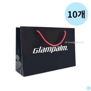 글램팜 쇼핑백 S사이즈 고데기 선물 포장 추천 X10개
