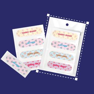 일회용 디자인 밴드 커스텀 맞춤 주문제작 굿즈 놀이용 반창고 헤더택 행택