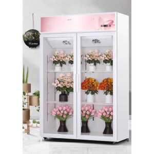 꽃 냉장고 플라워 캐비닛 보존 보관 양문형 진열 가게