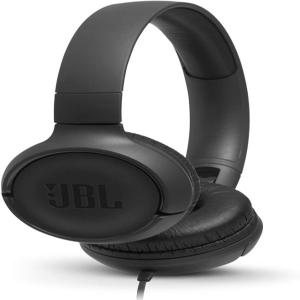 JBL Tune 500 유선 헤드폰 헤드셋 블랙