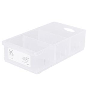 FF 창신리빙 투명 다용도 이동식 칸막이 저안 트레이 (24cm) 1호 ( 생활용품 수납함 정리함 바스켓