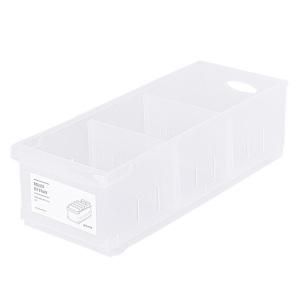 FF 창신리빙 투명 다용도 이동식 칸막이 저안 트레이 (17cm) 1호 ( 생활용품 수납함 정리함 바스켓