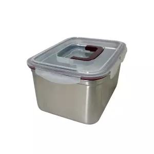 [삼성] 메탈 키퍼 투명 스탠 김치통 7L S-07M01 김치냉장고 전용 불투명커버뚜껑